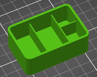 Box with small dividers