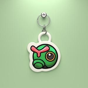 POKEMON CARTERPIE HEAD KEYCHAIN (EASY PRINT NO SUPPORTS)