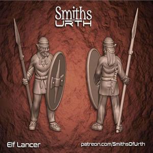 Elf Lancer (Supportless)