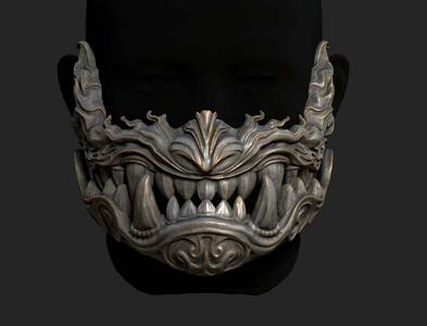 Tiger Mempo Mask