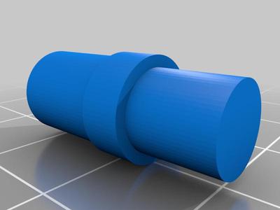 Transition sleeve from 6mm shaft to 8mm bearing ID