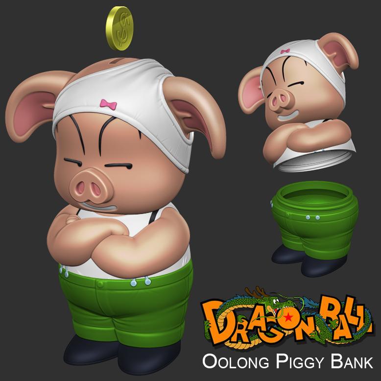 Oolong Piggy Bank - Dragon Ball