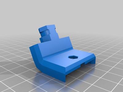 Prusa i3 MK2 Heatbed cable cover 80 degrees