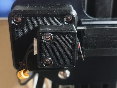 Ender 3 X axis cover (with a belt straightener)