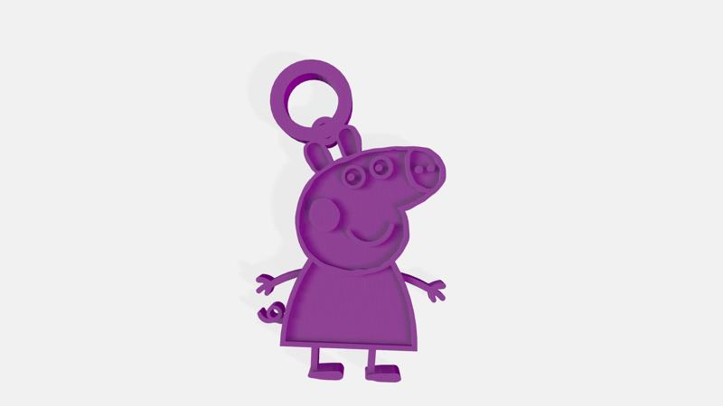 Earrings, necklace Peppa Pig / Earrings, necklace Peppa Pig