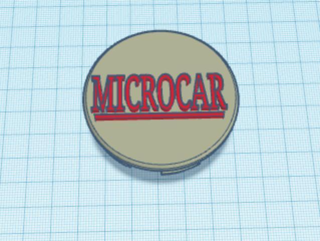 Microcar wheel cap