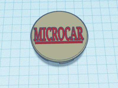 Microcar wheel cap