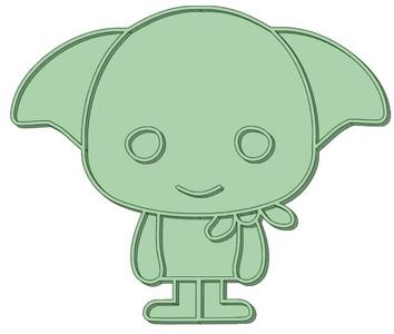 Dobbie harry potter cookie cutter