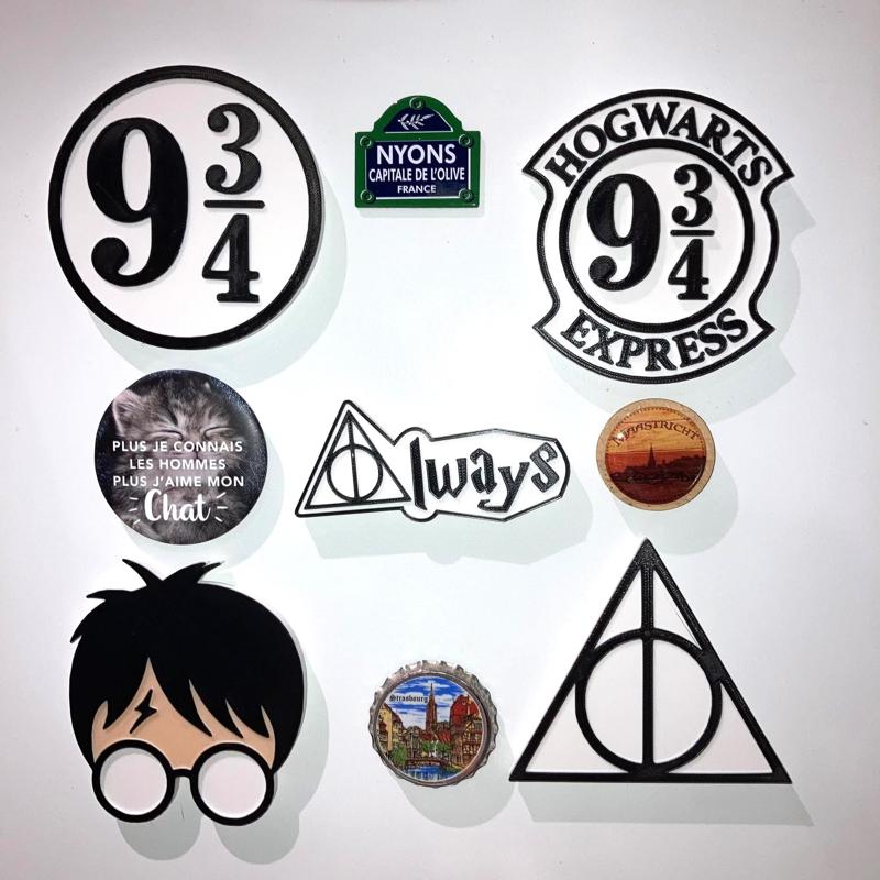 5 Harry Potter Magnets #7