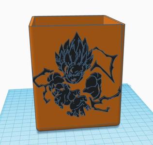 DRAGONBALL Pen Jar // Pens Jar DRAGONBALL