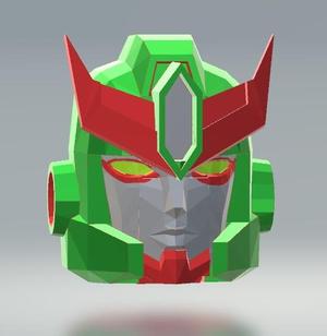 Combiner Wars Pyra Magna Head Replacer