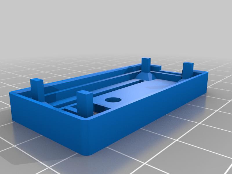 Arduino Nano case with visible pin labels