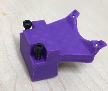 E3D V6 Fanshroud Mount Lowered and Forwarded