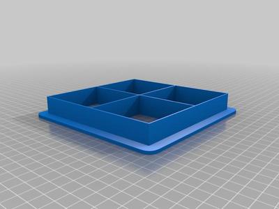 Square Grid Cookie Cutter - 65 mm
