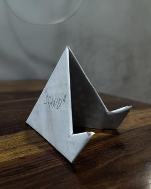 3d printed PAPER phone stand
