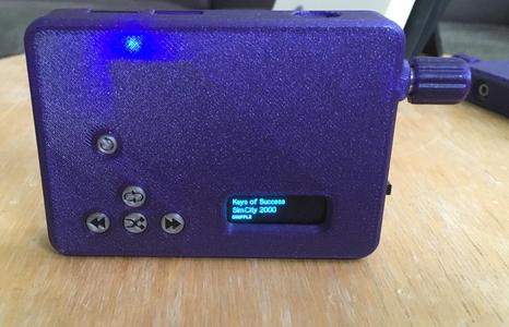 Casing with Buttons for the Throwback Operator - OPL3 VGM Player