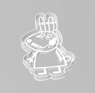 Cookie Cutter Rabbit Peppa Pig Cookie Cutter Rabbit