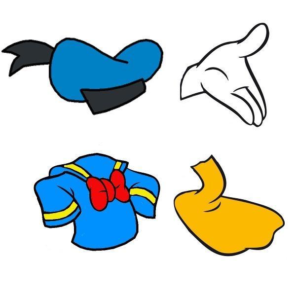 Donald Duck Cookie Cutter Set