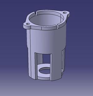 Vedení plováku zvlhčovače (A lead for float for a humidifer)