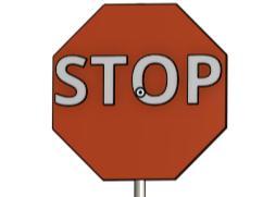 stop sign