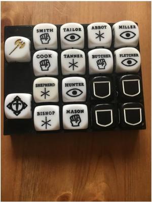 Escape the Dark Castle dice organizer