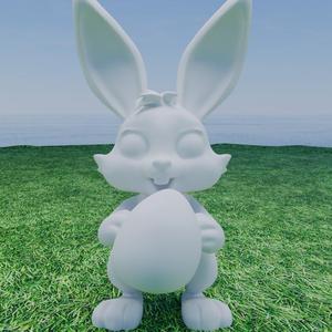 Easter Bunny with Egg