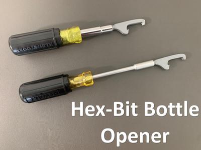 Hex-Bit Bottle Opener