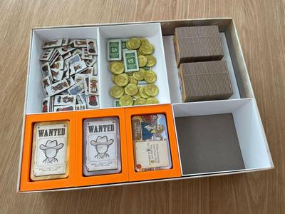 Old West Empresario Board Game Insert