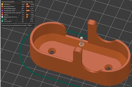 Mount for BTT SFS V1.0 Smart Filament Sensor