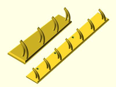 Line of Sturdy n Purdy Wall Hooks