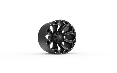 fuel offroad ASSAULT wheel 3d print model