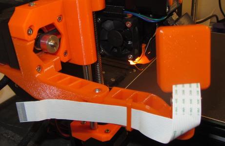 Adaptations for lower camera position on short arm