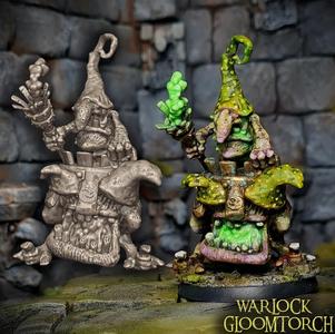 Mushroom Warlock Gloomtorch
