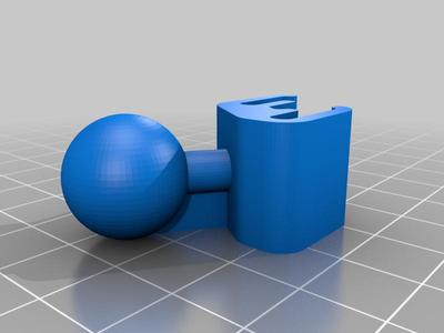 F90 Vent clip ball mount
