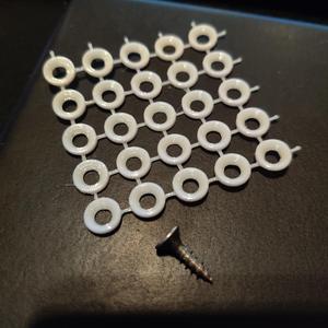 Washer for M3.5 or M4 woodscrew