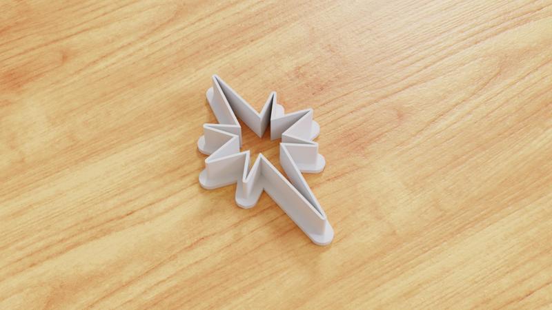 Nativity Star Cookie Cutter (Multiple Sizes Available)