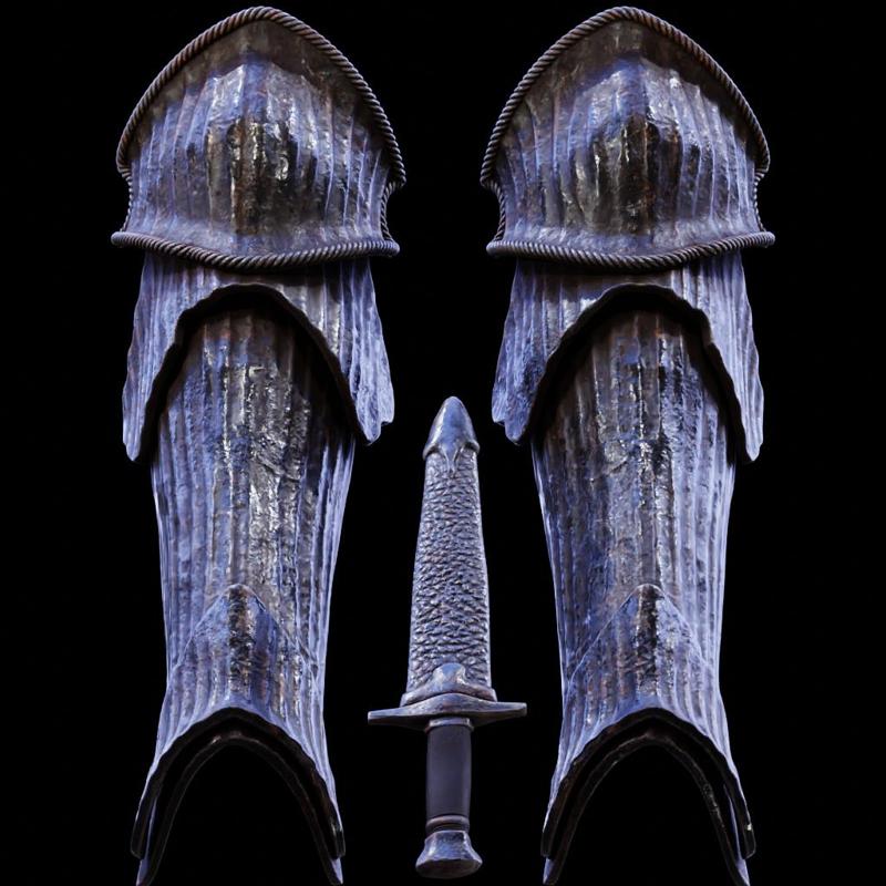 SOUL OF CINDER Cosplay Leg Armor STL Fan Art Model