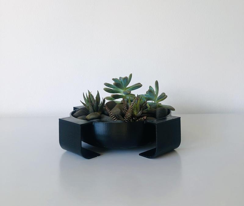 Succulent planter bowl - garden on your desk