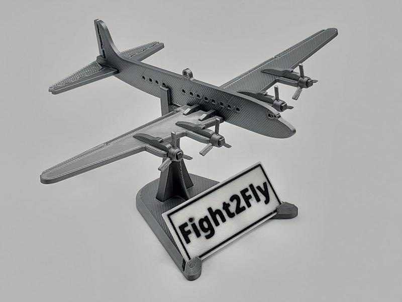 Douglas DC-6 Classic Airliner Airplane Model Kit