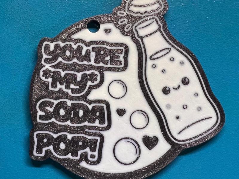 You're My Soda Pop - KPop Demon Hunters Keychain