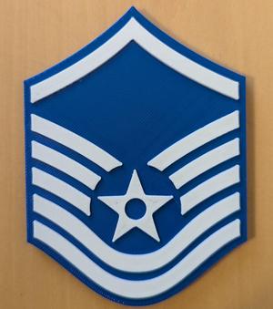 Air Force Master Sergeant E7 Rank