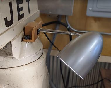 Milling Machine Lamp Mount 