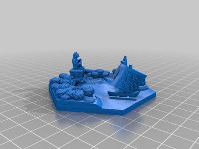 Catan Harbor - Atztlan - Brick for Magnetic 2.0