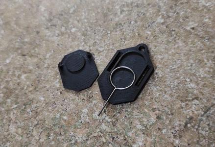 Sim Key Tool Keychain