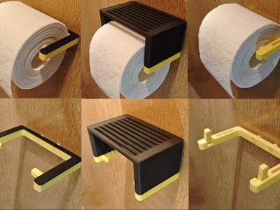 Holder-toilet paper.