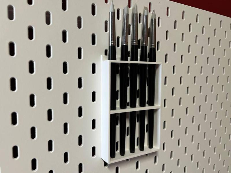 Silicone Brush Holder for IKEA Skadis