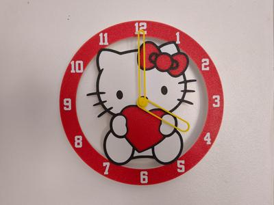 Hello Kitty Wall Clock