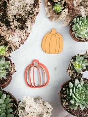 TALL PUMPKIN POLYMER CLAY CUTTER STL FILE