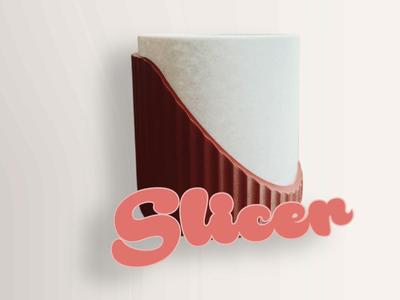 Slicer Modern Planter with Split Design