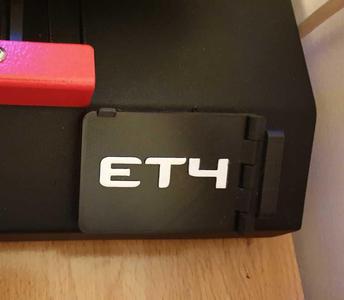 LCD cover for Anet ET4 logo